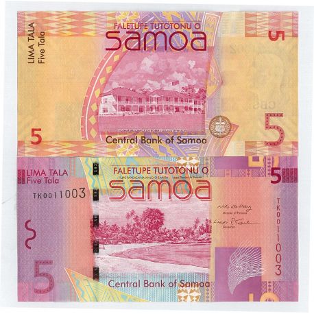 Sammlung Von Banknoten Von Samoa La Maison Du Collectionneur