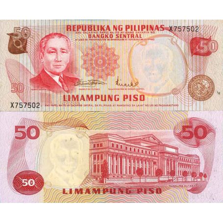 Billet De Banque Collection Philippines Pk N Piso La