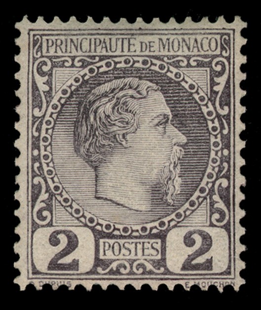 1885 MONACO N°5 TIMBRE POSTE PRINCE CHARLES III xx - Monaco Timbres