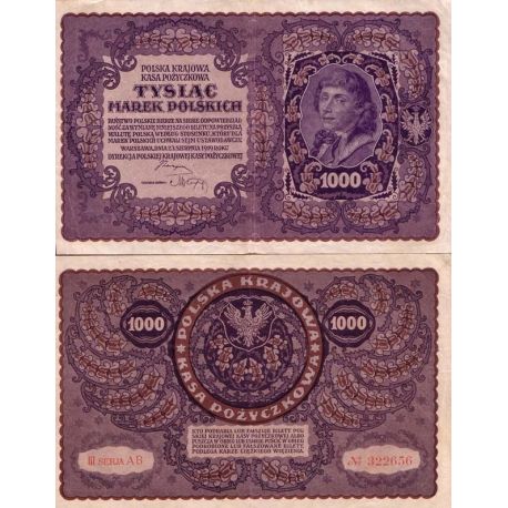 Ensemble de billets de banque polonais de 100 Zlotych années 1980