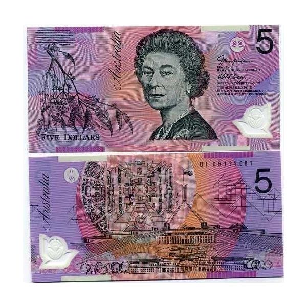 beautiful banknote australia pick number 57 5 dollar 2003 la maison du collectionneur