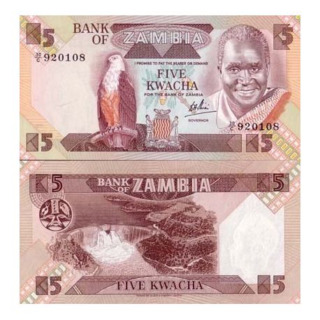 Collection Of Banknotes Of Zambia - La Maison Du Collectionneur