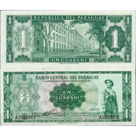 Schone Banknote Paraguay Pick Nummer 192 1 Guarani La Maison Du Collectionneur