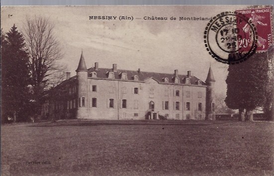 01 Messimy Chateau De Montbriand Voyage Dos Divise La Maison Du Collectionneur