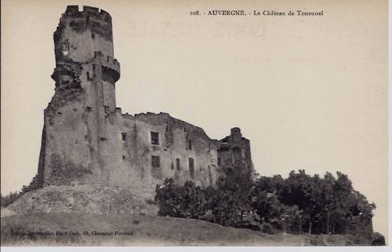 63 Ruines Du Chateau De Tournoel La Maison Du Collectionneur