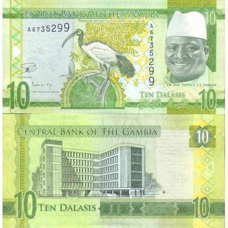 Banknoten Gambia Pick Nummer Dalasi La Maison Du Collectionneur