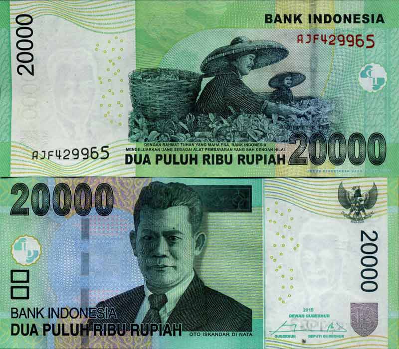 Uang 1 Ringgit Indonesia Ratulangi