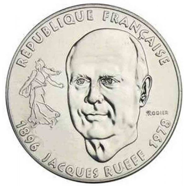 Moneda 1 franco 1996 de Jacques Rueff  La Maison du Collectionneur