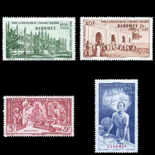 Timbre Collection Dahomey N° Yvert Et Tellier Pa 69 Neuf Sans