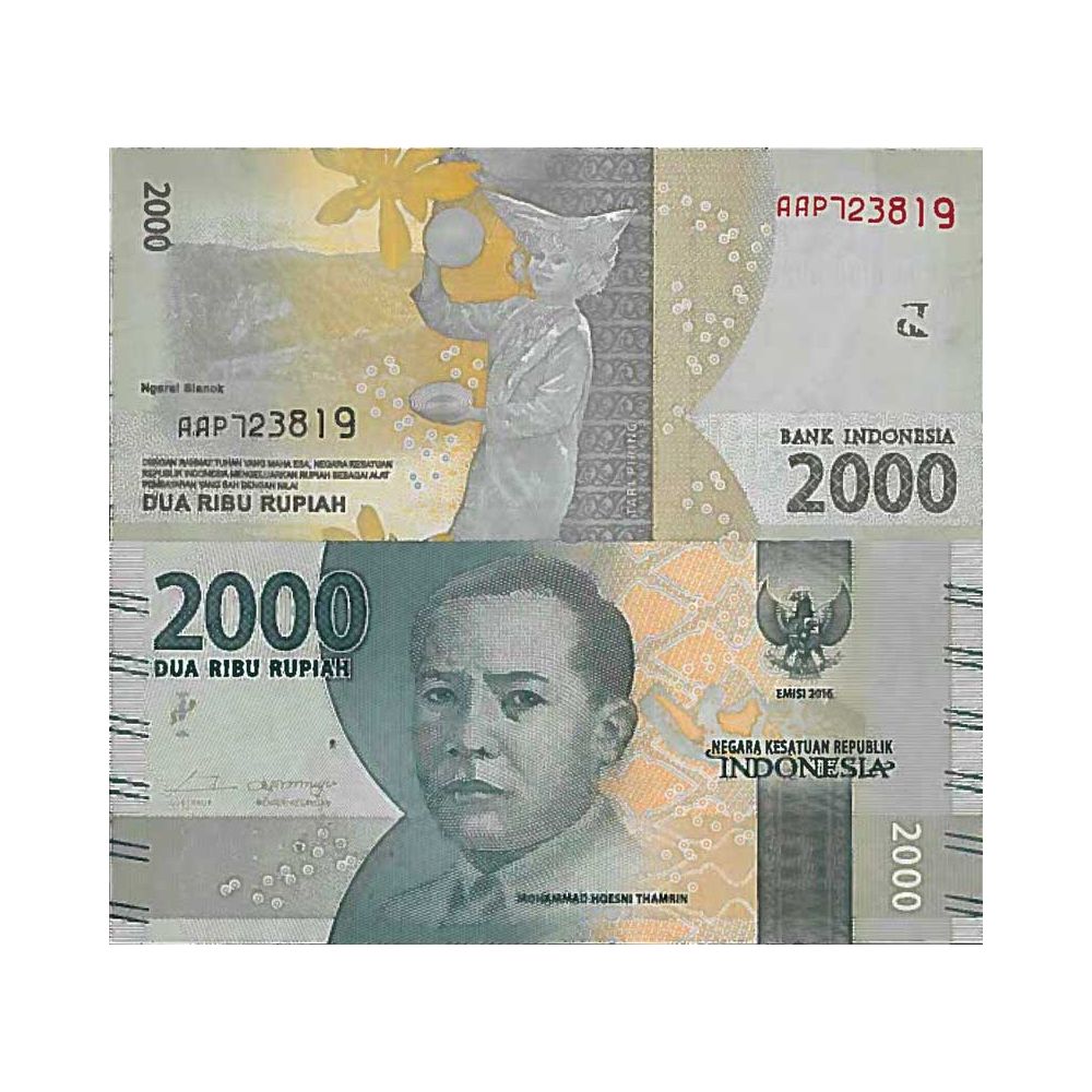 Banconote Collezione Lindonesia Pk N° 155 2000 Rupiah La Maison Du Collectionneur