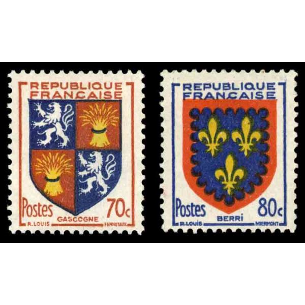 Timbre de collection de France N° 958/59 Neuf sans ...