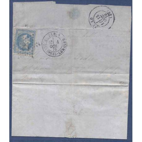 Enveloppe timbrée *** France - 1956 / ref 198