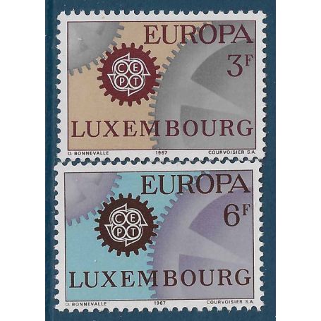 Europa Timbre Collection Luxembourg N Yvert Et Tellier Neuf Sans Charni Re La