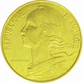 France. 1 classeur de 250 pièces. 5 centimes Marianne à 5 francs