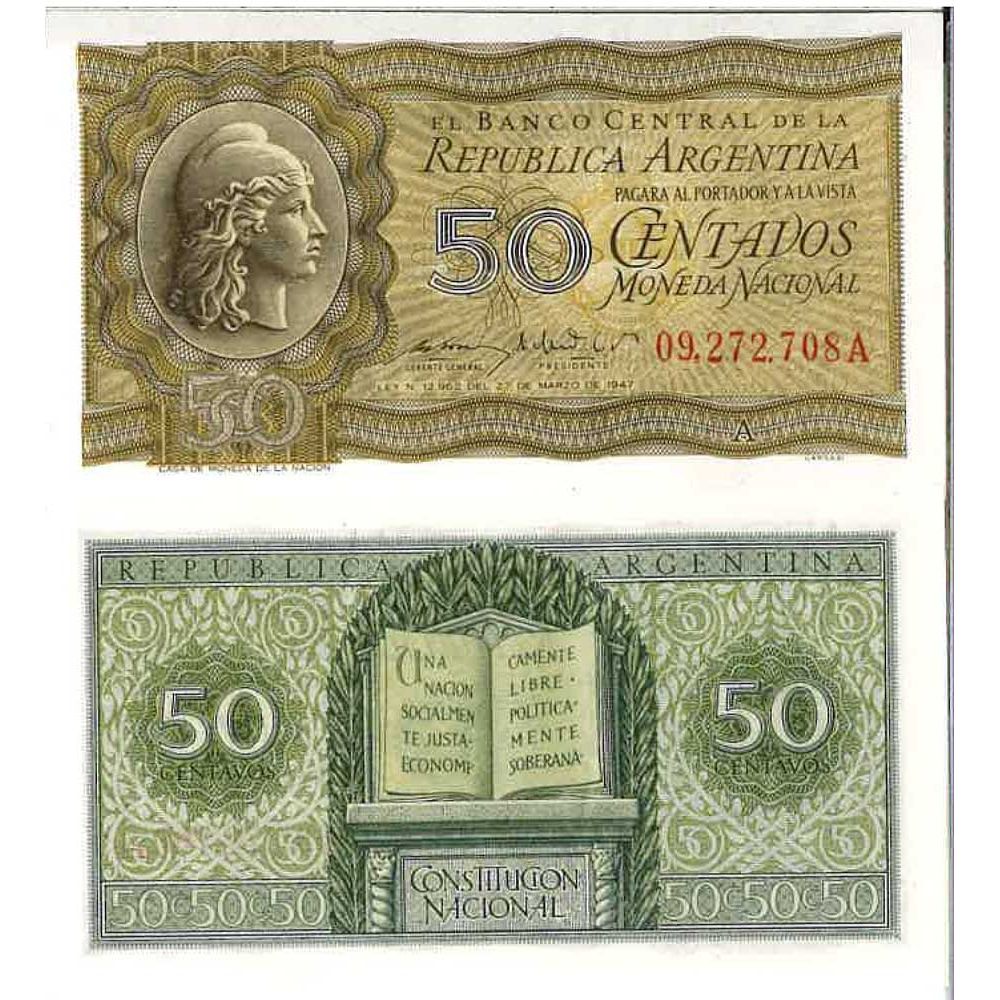 Banknotensammlung Argentinien Pk Nr 259 50 Pesos La Maison Du Collectionneur