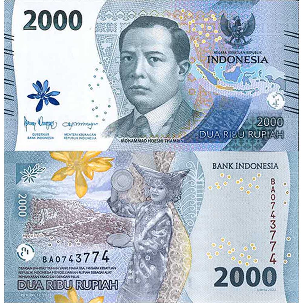 Banknote Indonesia Collection Pk N° 163 2000 Rupiah La Maison Du Collectionneur