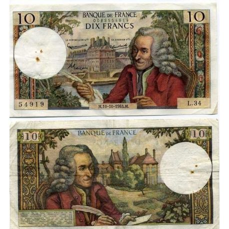 Billets De France Rares : Collection Billets De Banque Français Pour ...